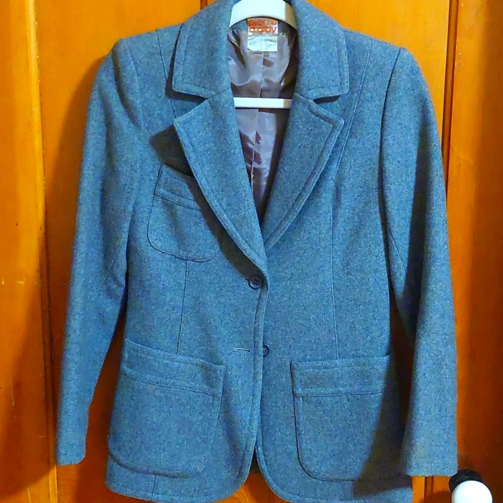 Vintage Pierre D'alby Wool Jacket